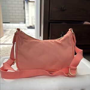 Wild Fable Pink Crossbody Bag with Gold Accents